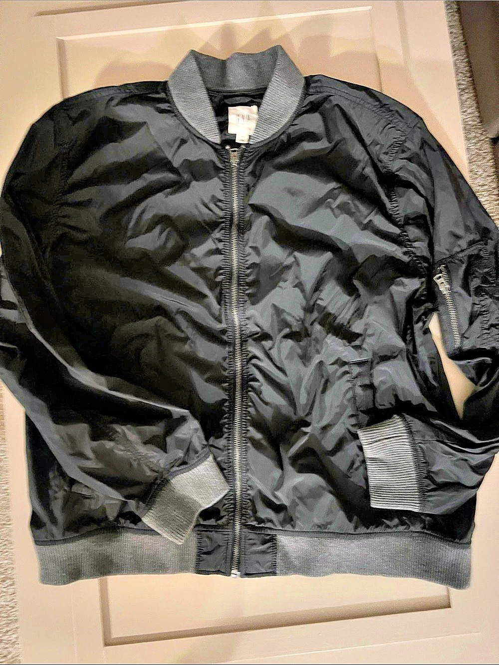 Gap LT WT BOMBER Jacket Black XXL